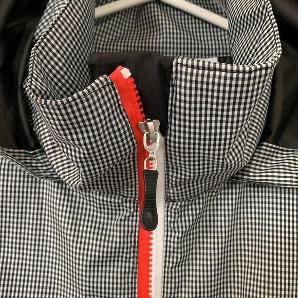 🆕 IZOD PLAID WINDBREAKER RAINCOAT JACKET WOMEN SIZE M - Picture 8 of 13
